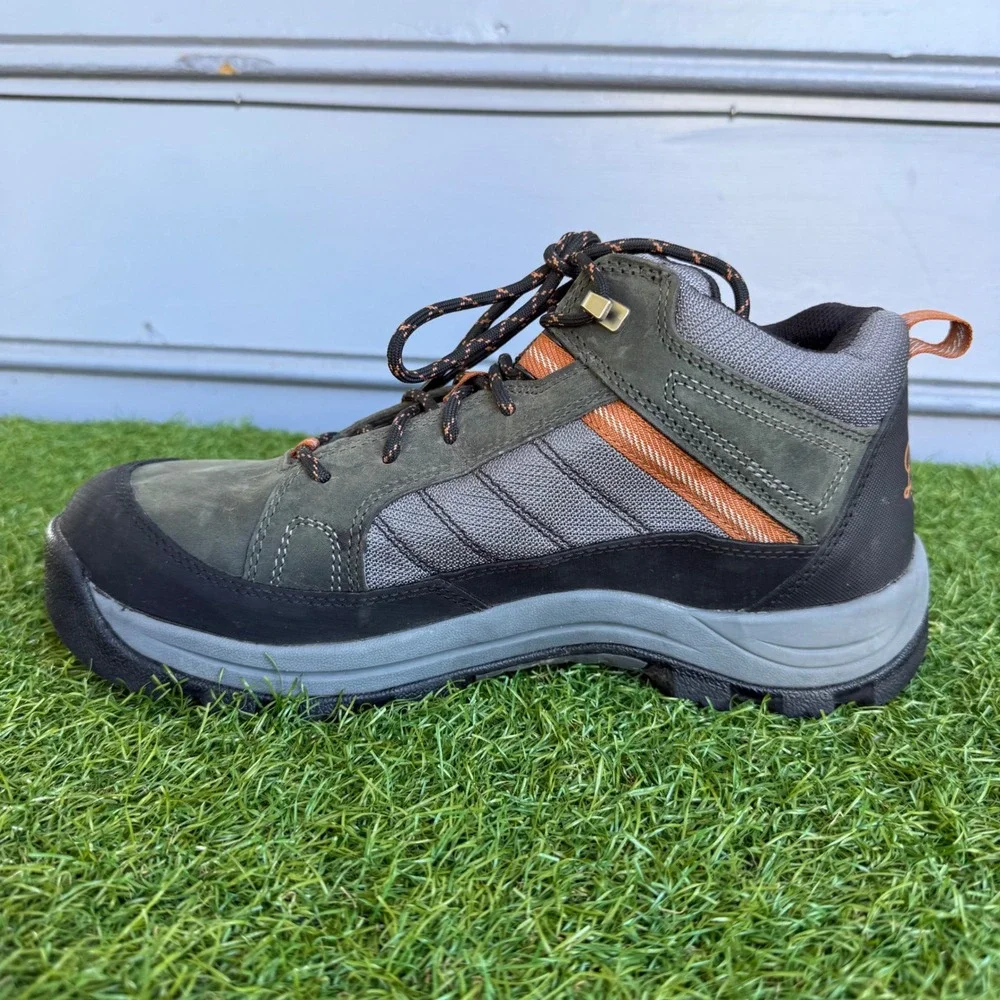 Danner Riverside 4.5 Gray Orange Mens Hiking Work Boots Size 10 D Gorpcore